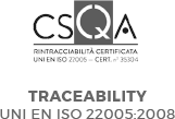 Traceability UNI EN 22005:2008