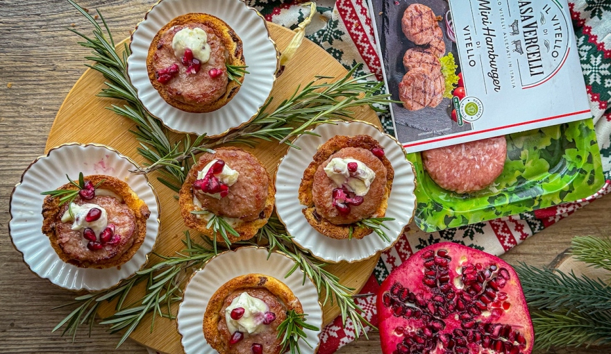 Panettone Burger: l’aperitivo natalizio che sorprende