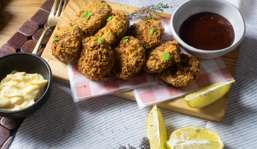 Nuggets di vitello al forno 