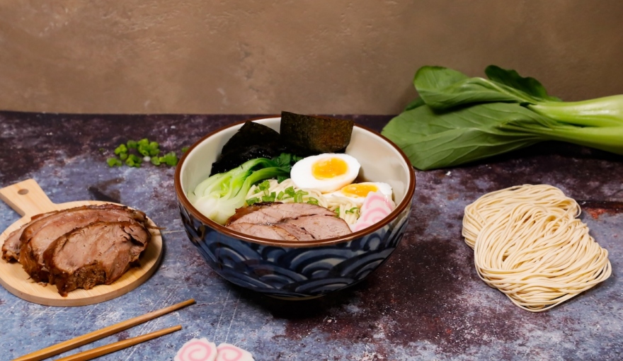 Ramen con arrosto di vitello