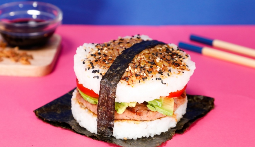 Sushi burger