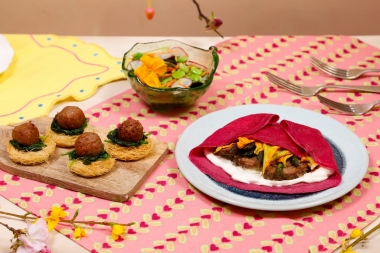 Crepes di Pasqua con arrosto di vitello