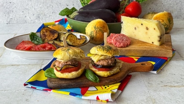 Mini hamburger siciliani