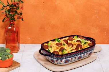 Pasta al forno con polpette