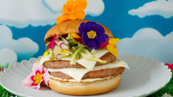 Hamburger di primavera